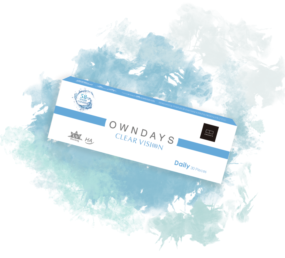 OWNDAYS CLEAR VISION DAILY package