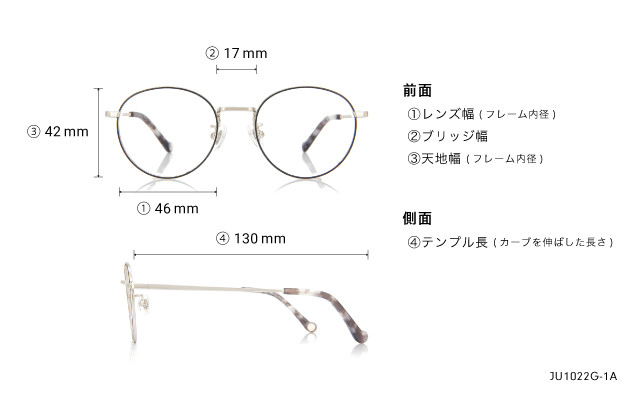 Eyeglasses Junni JU1022G-1A  Black