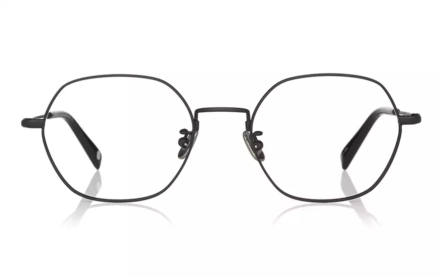 Eyeglasses Memory Metal MM1013B-3S  マットブラック