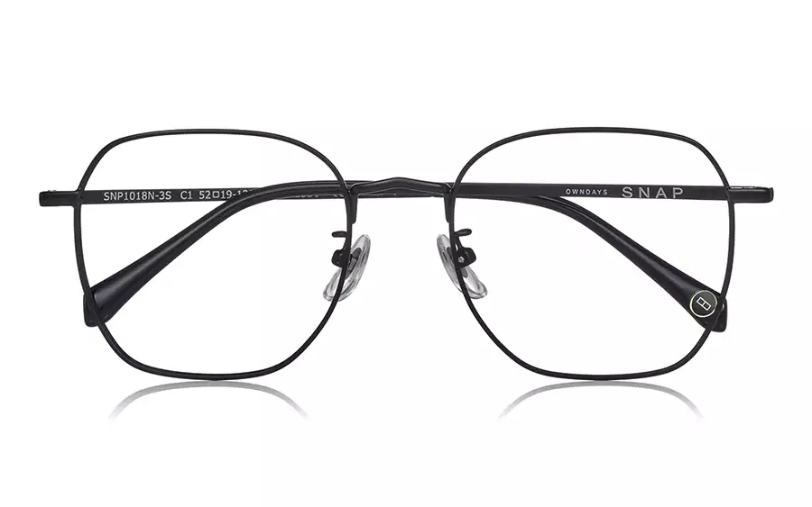 Eyeglasses OWNDAYS SNAP SNP1018N-3S  Matte Black