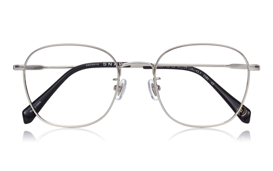 Eyeglasses OWNDAYS SNAP SNP1012T-1S  シルバー
