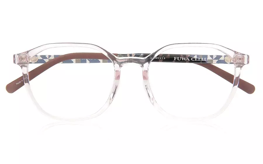 Eyeglasses FUWA CELLU FC2028T-2S  クリアピンク