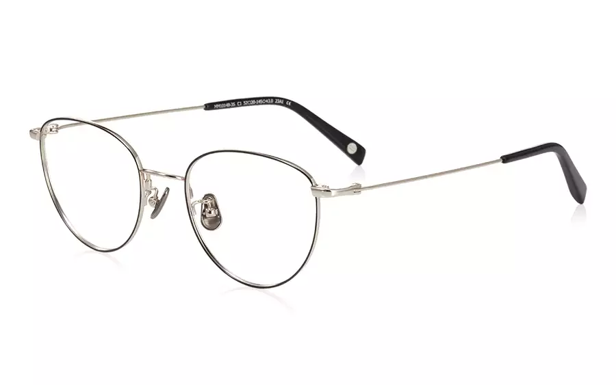 Eyeglasses Memory Metal MM1014B-3S  ブラック