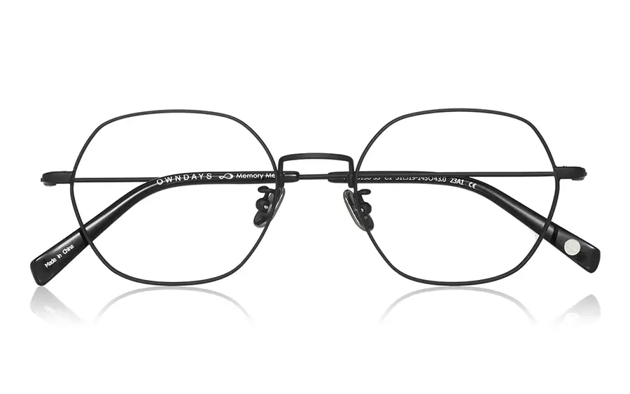 Eyeglasses Memory Metal MM1013B-3S  Matte Black