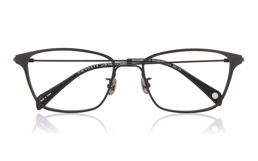 Eyeglasses Memory Metal MM1010B-0A  Black