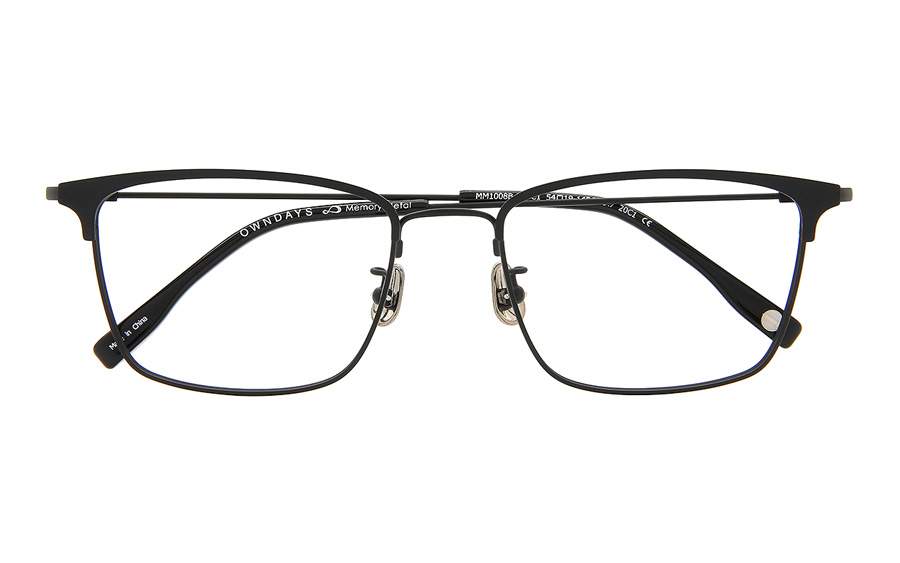 Eyeglasses Memory Metal MM1008B-0S  Mat Black