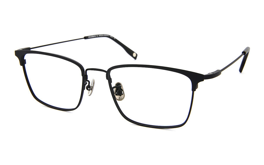 Eyeglasses Memory Metal MM1008B-0S  マットブラック