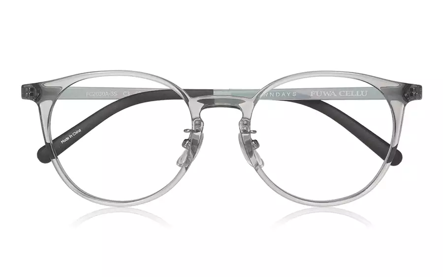Eyeglasses FUWA CELLU FC2030A-3S  Clear Gray