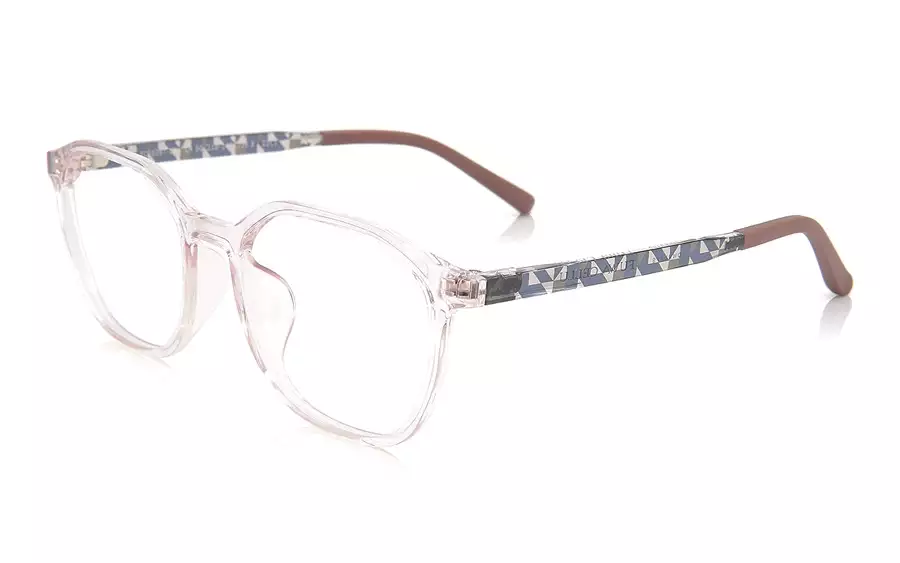 Eyeglasses FUWA CELLU FC2028T-2S  Clear Pink