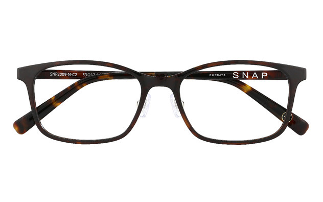 Eyeglasses OWNDAYS SNAP SNP2009-N  ブラウンデミ