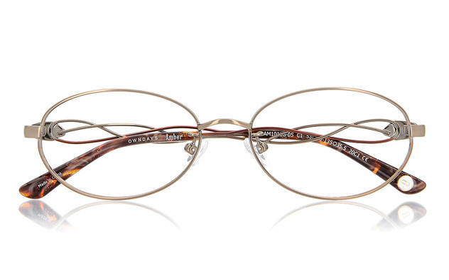 Eyeglasses Amber AM1011G-0S  ブラウン