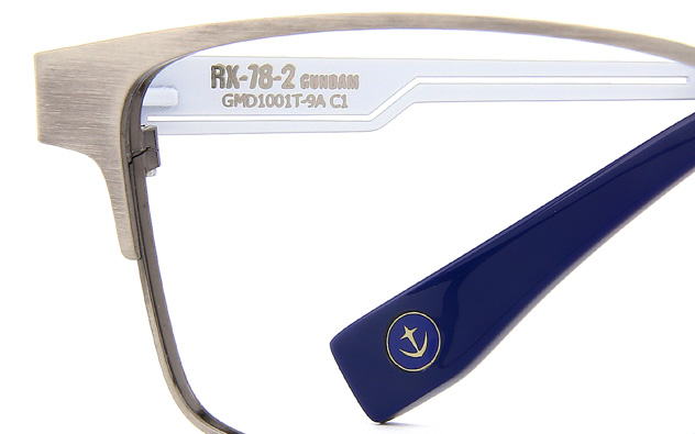Eyeglasses GUNDAM × OWNDAYS GDM1001T-9A  シルバー