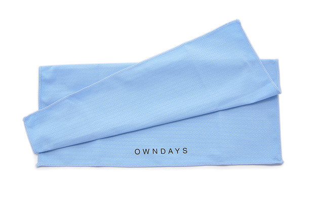 Cleaning cloth OWNDAYS CLOTH001-SB  ライトブルー