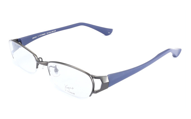 Eyeglasses K.moriyama OB1018  Matte Gun