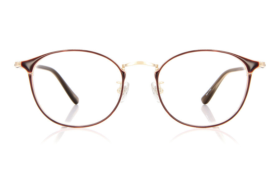 Eyeglasses mi-mollet × OWNDAYS MI1001B-1A  ブラウン