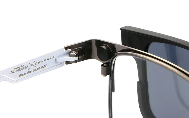 Eyeglasses GUNDAM × OWNDAYS GDM1001T-9A  Silver