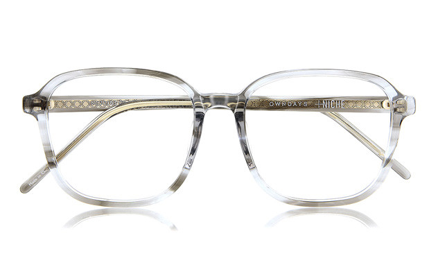 Eyeglasses +NICHE NC3016J-0S  クリアグレーデミ