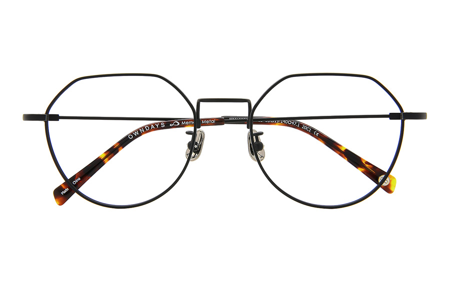 Eyeglasses Memory Metal MM1005B-0S  Black