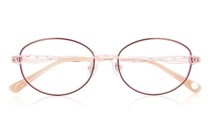 Eyeglasses Amber AM1014T-1A  ピンク