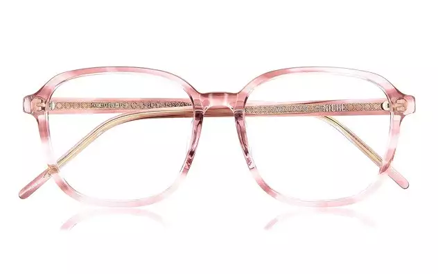 Eyeglasses +NICHE NC3016J-0S  クリアレッドデミ
