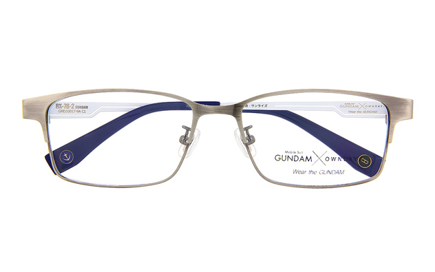Eyeglasses GUNDAM × OWNDAYS GDM1001T-9A  Silver