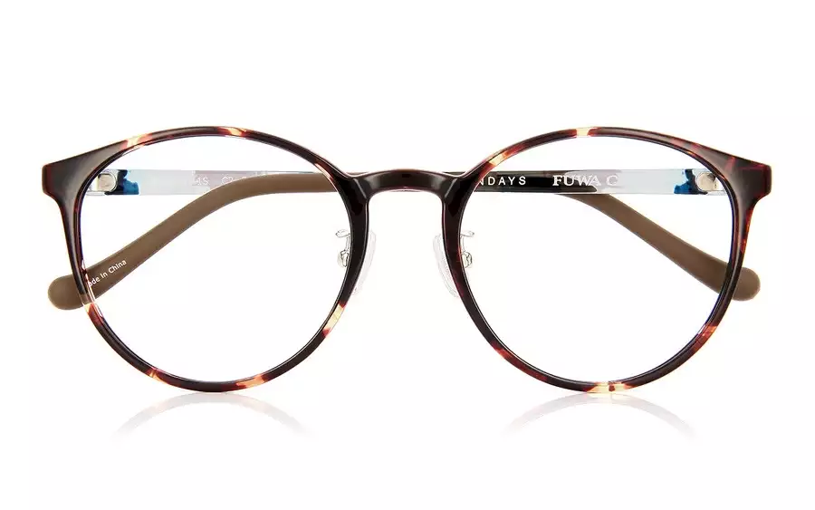 Eyeglasses FUWA CELLU FC2025T-1S  ブラウンデミ