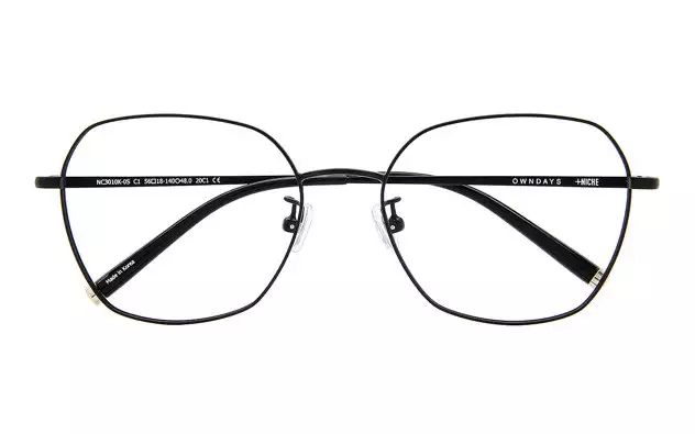 Eyeglasses +NICHE NC3010K-0S  マットブラック