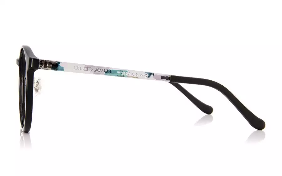 Eyeglasses FUWA CELLU FC2025T-1S  Black