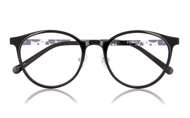 Eyeglasses FUWA CELLU FC2023S-0A  Black