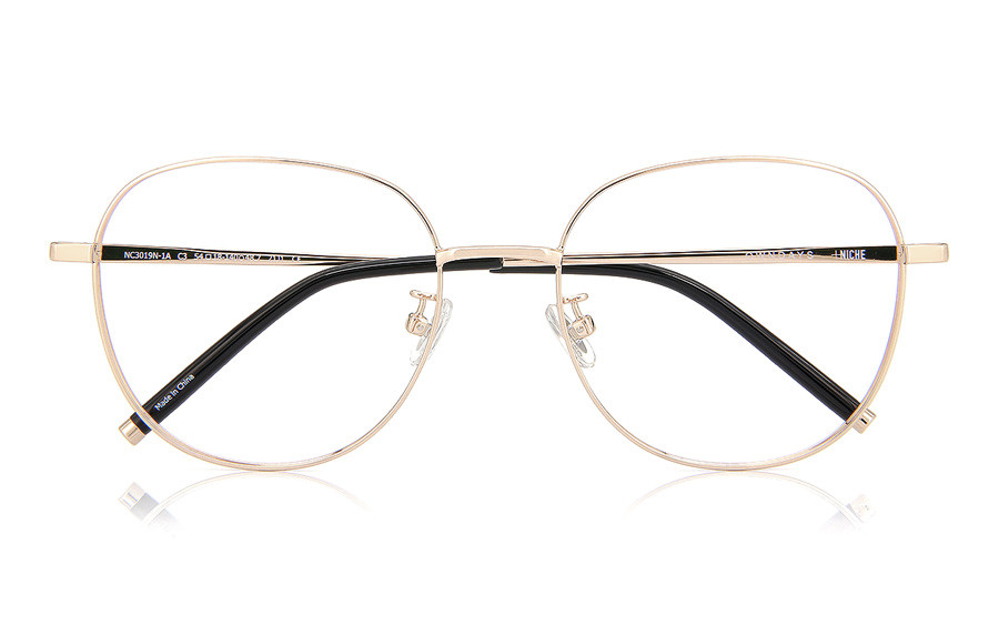 Eyeglasses +NICHE NC3019N-1A  Gold