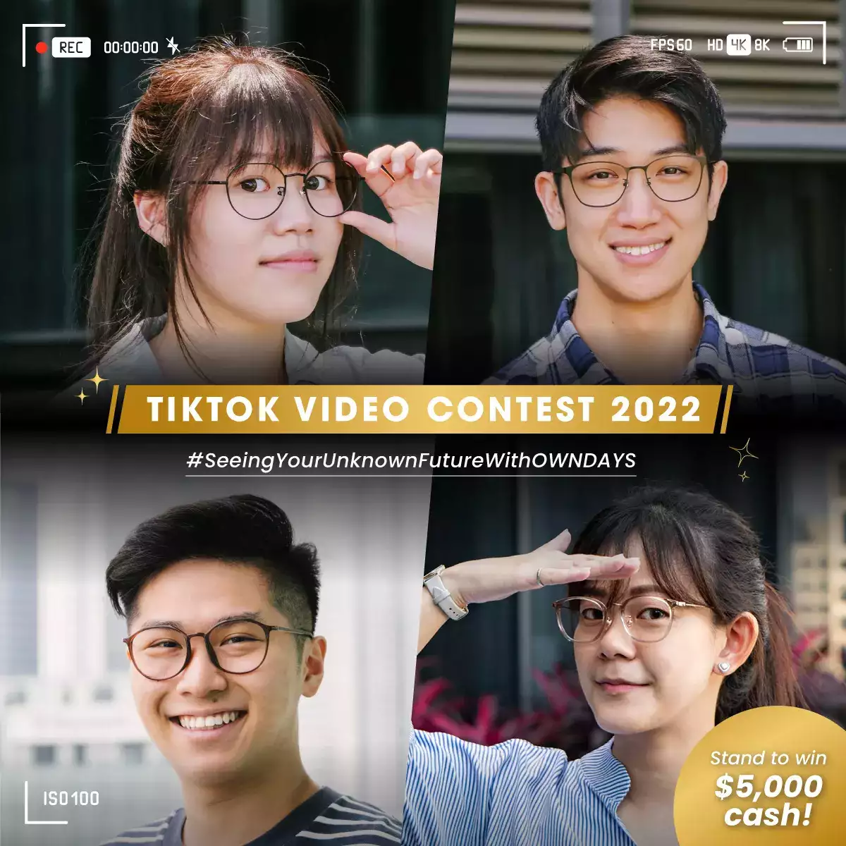 OWNDAYS TikTok Video Contest 2022